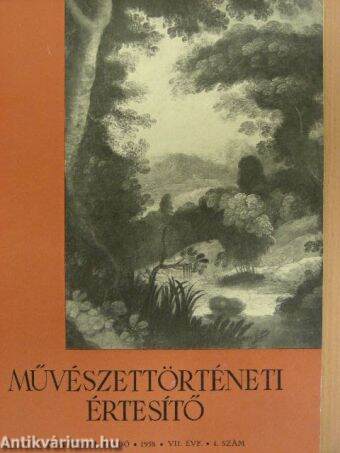 Művészettörténeti Értesítő 1958/4.