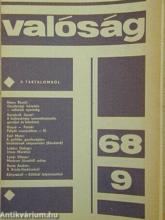 Valóság 1968. szeptember