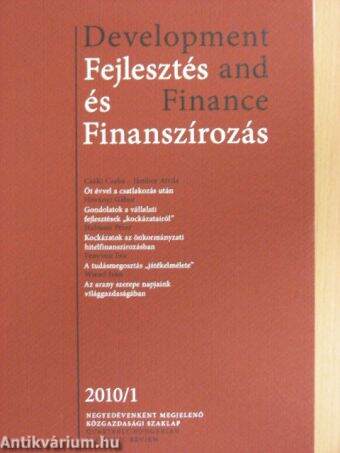 Fejlesztés és Finanszírozás 2010/1