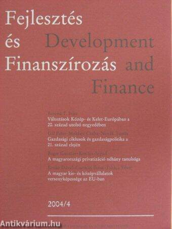 Fejlesztés és Finanszírozás 2004/4
