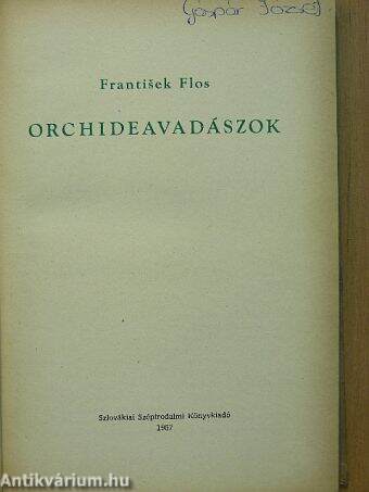 Orchideavadászok