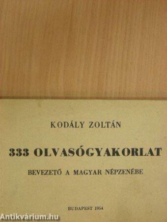 333 olvasógyakorlat