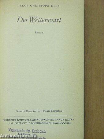 Der Wetterwart