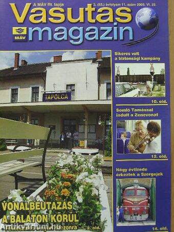 Vasutas Magazin 2005. VI. 22.