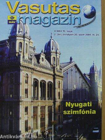 Vasutas Magazin 2004. XI. 24.