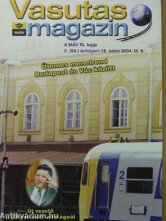 Vasutas Magazin 2004. IX. 8.