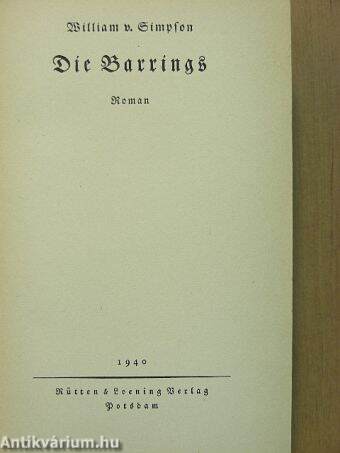 Die Barrings (gótbetűs)