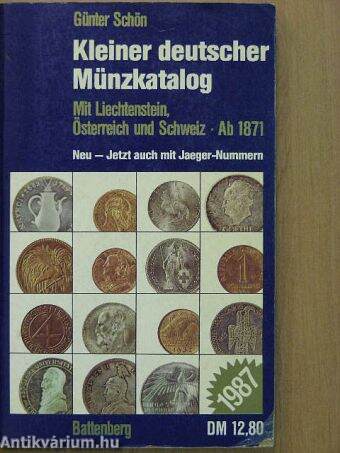 Kleiner deutscher Münzkatalog 1987