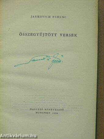 Összegyűjtött versek