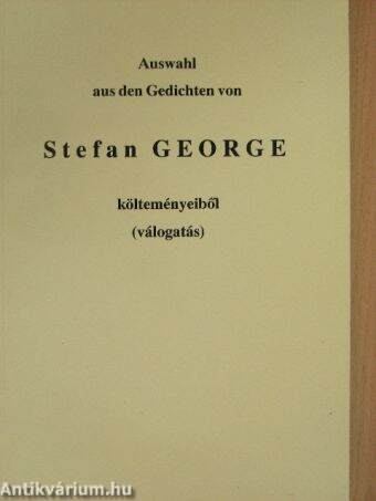 Stefan George költeményeiből