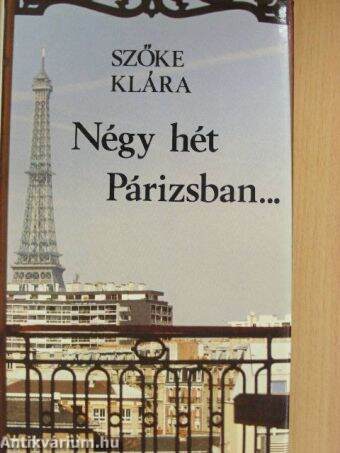 Négy hét Párizsban...