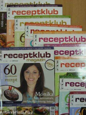 Receptklub magazin 2007. január-december