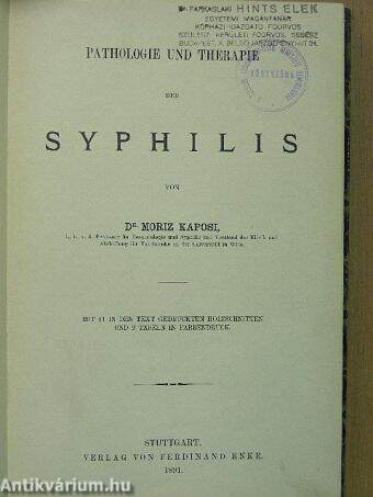 Pathologie und Therapie der Syphilis