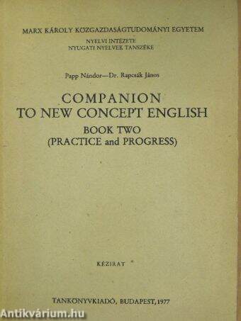 Companion to New Concept English II.