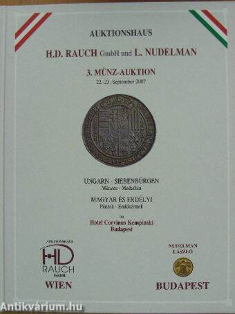 Auktionshaus H. D. Rauch GmbH und L. Nudelman 3. Münz-auktion 22-23. September 2007