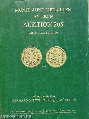 Münzen und Medaillen Antiken Auktion 205