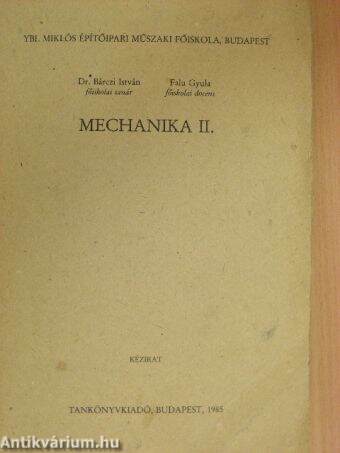 Mechanika II.