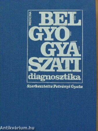 Belgyógyászati diagnosztika