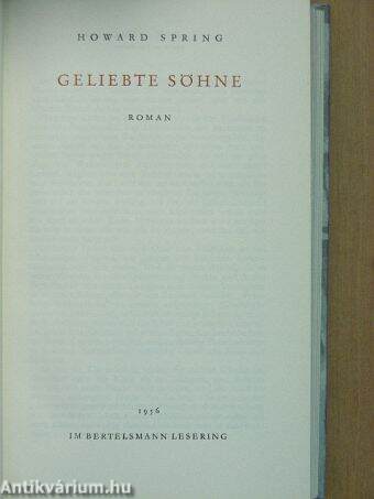 Geliebte Söhne