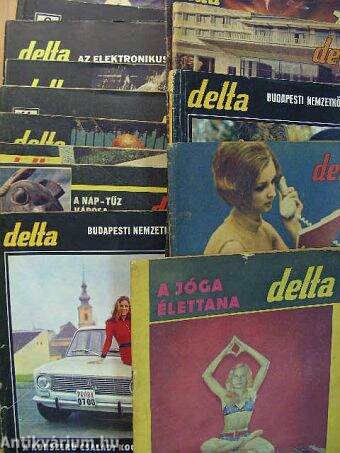 Delta 1969-1975. (vegyes számok, 16 db)