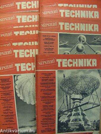 Népszerű Technika 1957. január-december