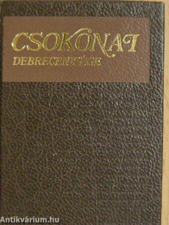 Csokonai Debrecenisége (minikönyv) (számozott)