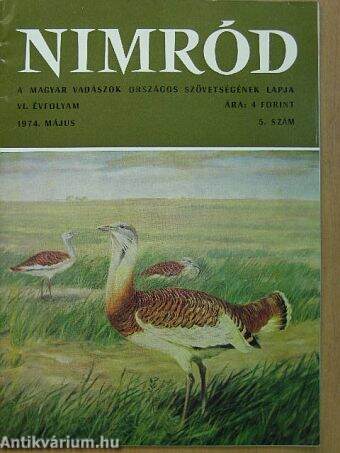 Nimród 1974. május