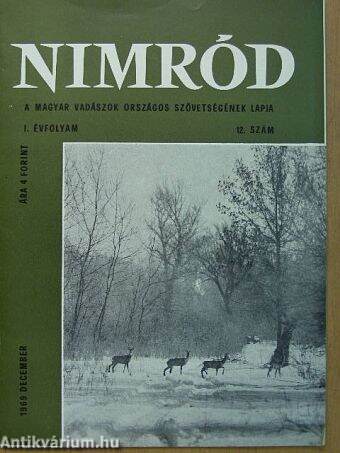 Nimród 1969. december