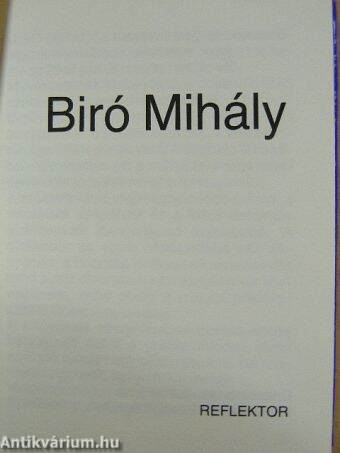 Biró Mihály (minikönyv) (számozott)