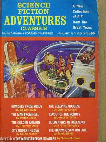 Science Fiction Adventures January 1974