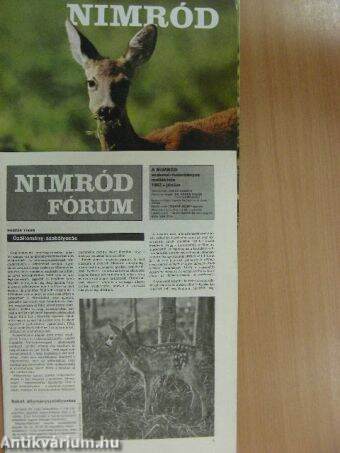 Nimród 1982. (nem teljes évfolyam)