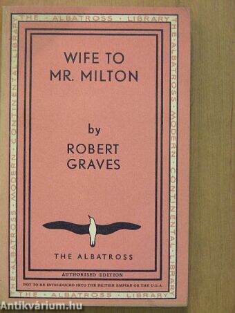 Wife to Mr. Milton