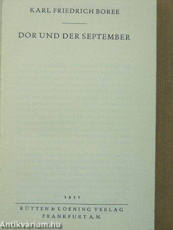 Dor und der September