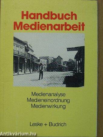 Handbuch Medienarbeit