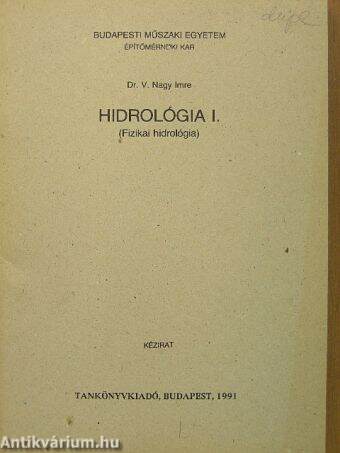 Hidrológia I.