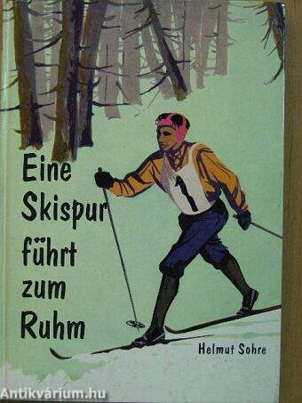 Eine Skispur führt zum Ruhm