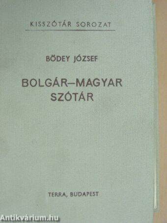 Bolgár-magyar szótár