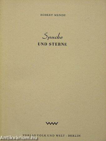 Spucke und Sterne