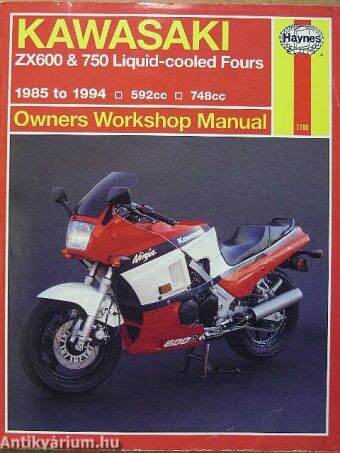 Kawasaki ZX600 & ZX750 Owners Workshop Manual