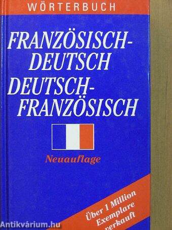 Französisch-Deutsch/Deutsch-Französisch Wörterbuch
