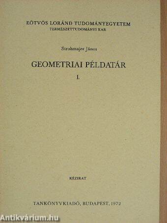 Geometriai példatár I.