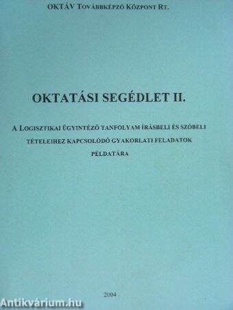 Oktatási segédlet II.