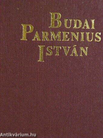 Budai Parmenius István (minikönyv) (számozott)