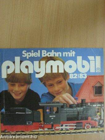 Spiel Bahn mit Playmobil 82/83