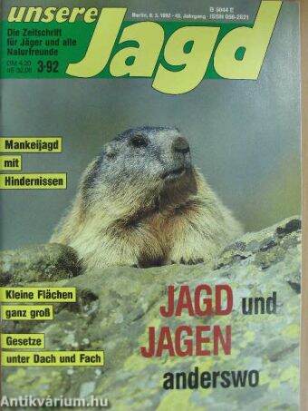 Unsere Jagd 1992/3