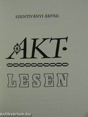 Akt-lesen (minikönyv) (számozott)
