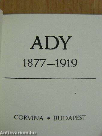 Ady (minikönyv)