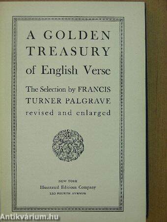 A Golden Treasury of English Verse