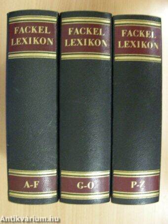 Fackel-Lexikon I-III.