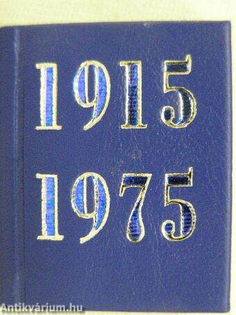 1915-1975 (minikönyv)